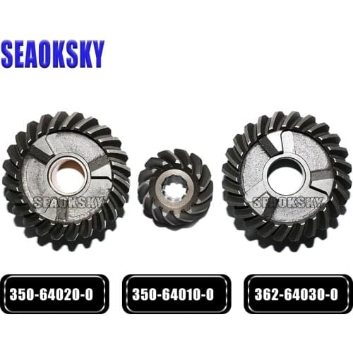 Gear Set for Tohatsu 2 stoke 18HP Boat Engine 350-64010-0 362-64030-0 350-64020-0