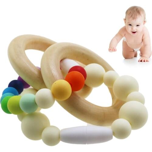 Детские деревянные прорезыватели Mrs.ChewedBeads. China At AliExpress