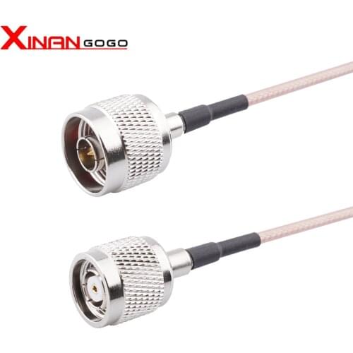 N Male to RP TNC Male Pigtail Cable Adapter RF Coax Pigtail Wire Connector Adapter RG316 Cable