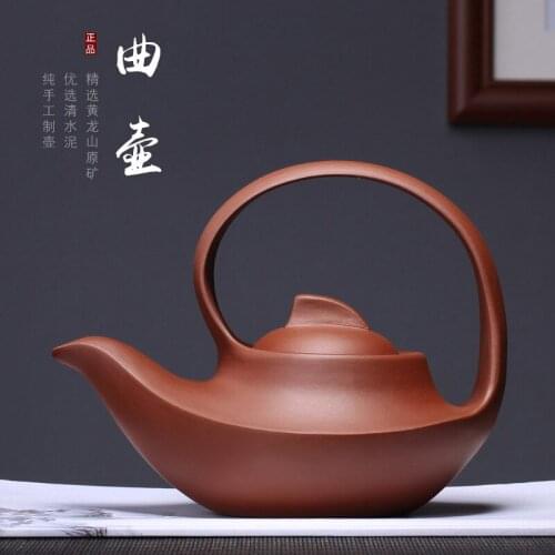 Set clear undressed ore cement POTS, large product zhi-gang cao purple sand POTS a undertakes to customize the teapot