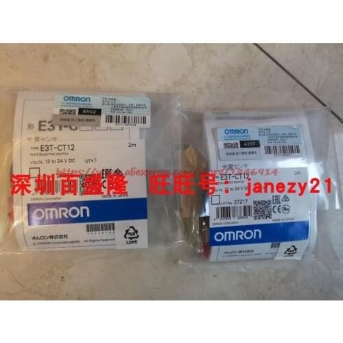 Original Brand New Genuine Photoelectric Switch E3T-CT12 2M