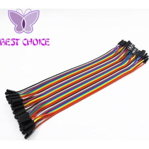 40pcs dupont cable jumper wire dupont line female to female dupont line 20cm 1P 40P IN STOCK