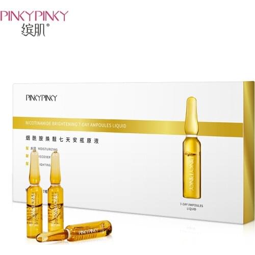 7PCS Hyaluronic Acid Skin Care Products Nicotinamide Moisturizing Repair Ampoule Essence Water Supply Oil Control