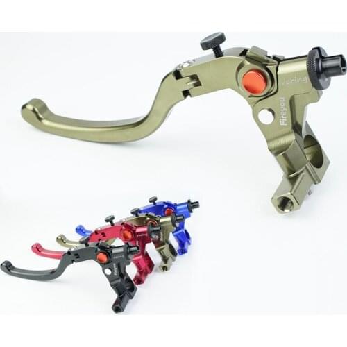 Motorcycle Moto Left Perch Clutch Lever 22mm Line Clutch 7/8" Universal CNC Adjust Folding for MSX125 Grom Yahama 125 CBR250rr