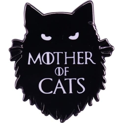 Inspired mother of cats pin great movie fans addition