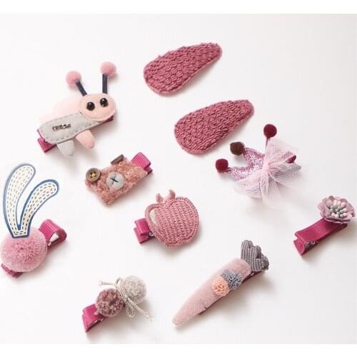 10 Pcs Baby Girl Headband Kids Headwear Hairpin Set Head Bands Accessories