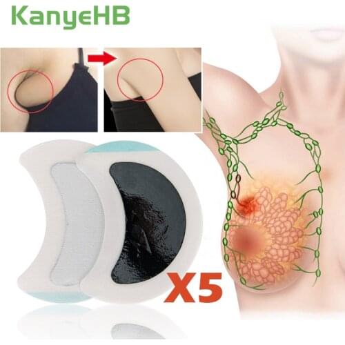 10pcs/5bags Lymph Nodes Patch Breast Lymphatic Drainage Plaster Effective Anti-Swelling Neck Neck Lymphatic Detox Patch A519