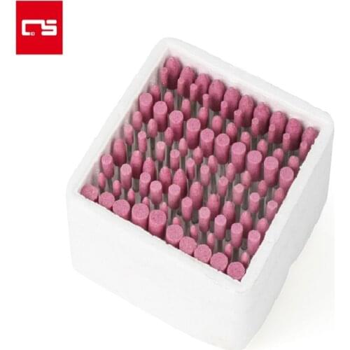 100pcs/set Abrasive Polishing Head Electric Drill Bit Wheel Grinding Stone For Dremel Rotary Power Tools