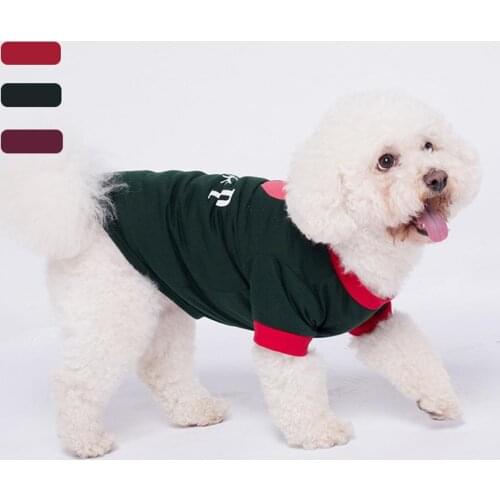 2020 Pet Summer Dog Cat Clothing I Love Sleep Print Breathable Forelegs T-Shirt Vest For Small Medium Dogs Pets Clothing