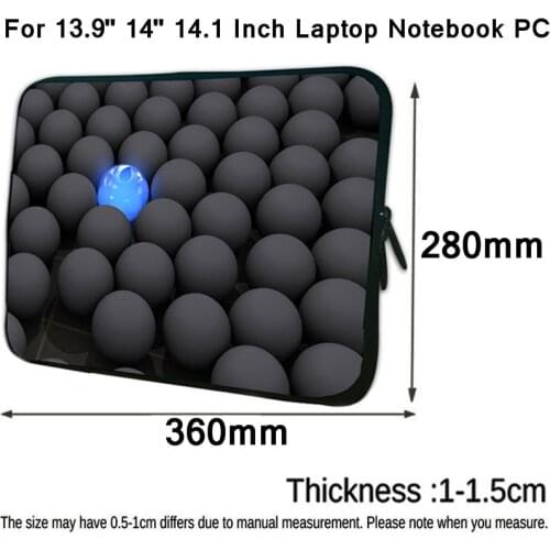 For Acer Dell XPS Asus Lenovo Huawei Matebook D14 2020 Laptop Accessories 14 Inch Notebook Cover Funda 13.9" 14.1 Computer Bags