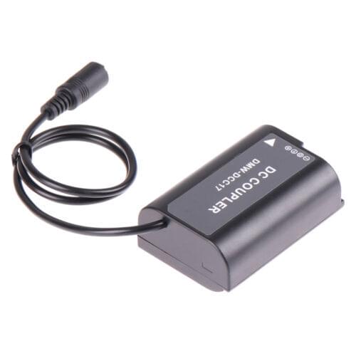 Fotga Decoded BLK22 Dummy Battery DMW-DCC17 DC Coupler for Panasonic Lumix S5 DC-S5