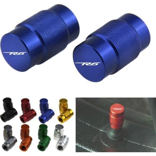 For Yamaha YZFR6 YZF R6 YZF600 R6S 1999-2018 2012 2013 2014 2015 2016 2017 Motorcycle Wheel Tire Valve caps CNC Airtight Covers