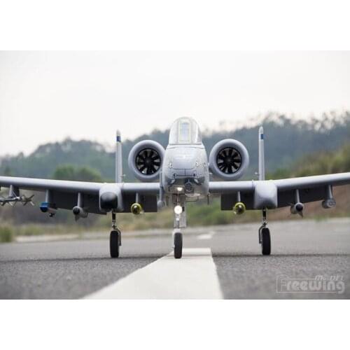 Freewing RC Plane Twin 80mm EDF Jet 9-blades EDF A10 EDF Jet Airplane PNP