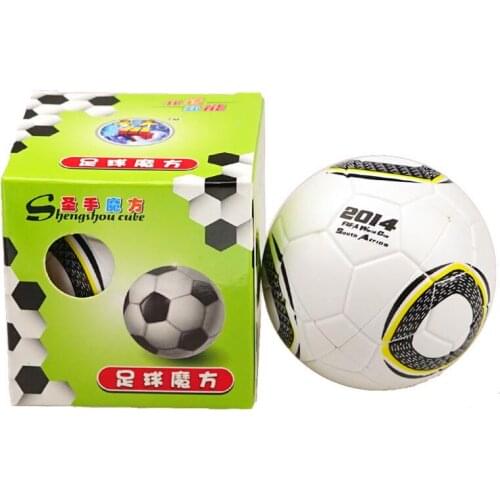 Football shape IQ Magic Cube Puzzle Brain teaser Game for Adults Kids
