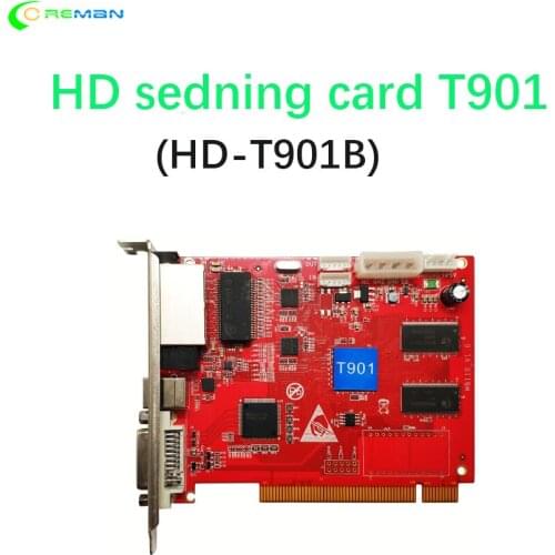 Huidu HD-T901 Sending Card Full Color LED Video Display Synchronous T901 Sender card (Work with HD-R501/R500/R505/R507/R5018)
