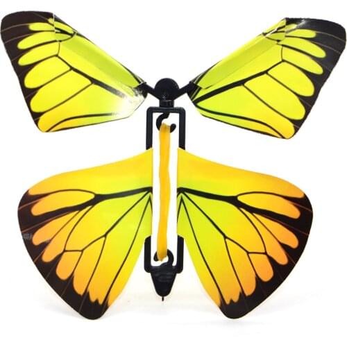 IWish 10x12cm Magic Butterfly Flying Science Technology Production For Children Hand-Made Toys DIY Popular Equipm Christmas Kids