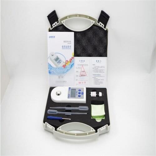 Brix meter Measuring sugar meter concentration refractometer digital Portable electronic refractometer