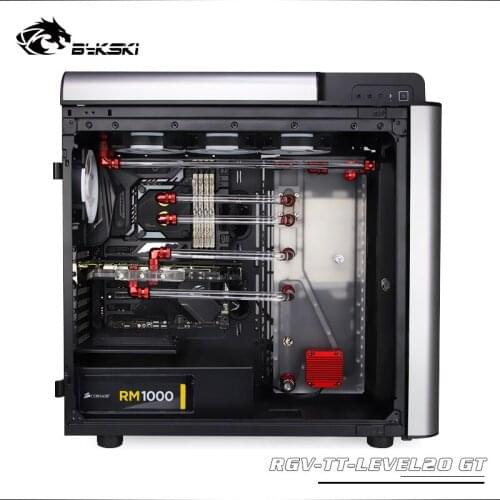 Bykski Distro Plate Water Cooling Kit for TT LEVEL20 GT Chassis CPU GPU RGB RGV-TT-LEVEL20GT-P