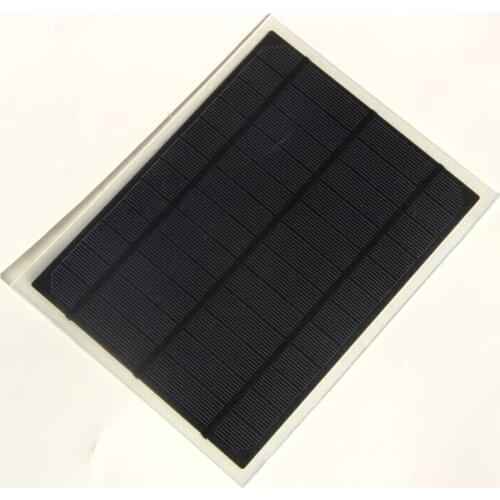 BUHESHUI Monocrystalline 5W 6V Solar Panel For Solar Folding Charger/Bag / Backpack DIY Solar Panel Charger Wholesale 500pcs/lot
