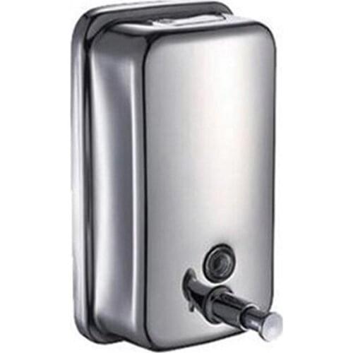 1000 ml Stainless Steel Wall-Mount Single Bottle Liquid Soap and Shower Dispenser 481g