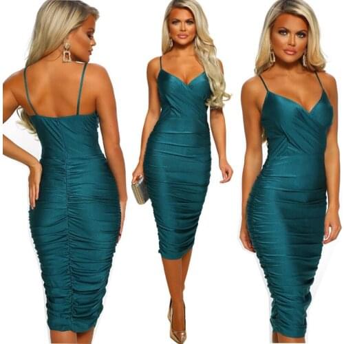 Neon Satin Lace Up 2020 Summer Women Bodycon Long Midi Dress Sleeveless Backless Elegant Party Outfits Sexy Club Clothes Vestido