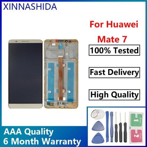 LCD For Mate 7 LCD Display Touch Screen Digitizer Assembly Replacement Part For Huawei Mate 7 MT7-L09 MT7-CL00