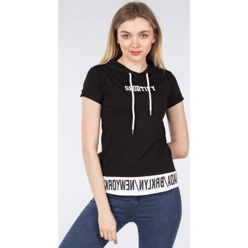 Sportıfy Printed Sweat-Black