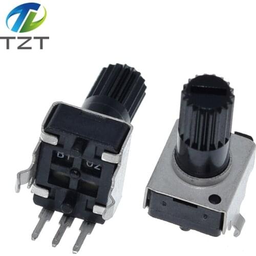 10pcs Rv09 Vertical 12.5mm Shaft 1k 2k 5k 10k 20k 50k 100k 0932 Adjustable Resistor 9 Type 3pin Seal Potentiometer