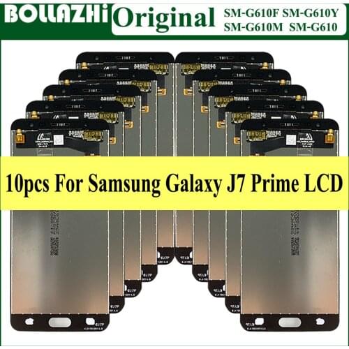 Lot 10 Piece 5.5'' LCD For SAMSUNG GALAXY J7 Prime LCD G610 G610F G610M Display Touch Screen Digitizer Assembly Single/Double
