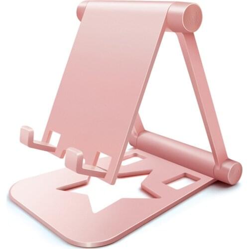 1 Set Universal Foldable Phone Holder Mount Desk Stand, Desktop Brackets Tablet Stands Smartphone Support, 360 Degree Adjustable