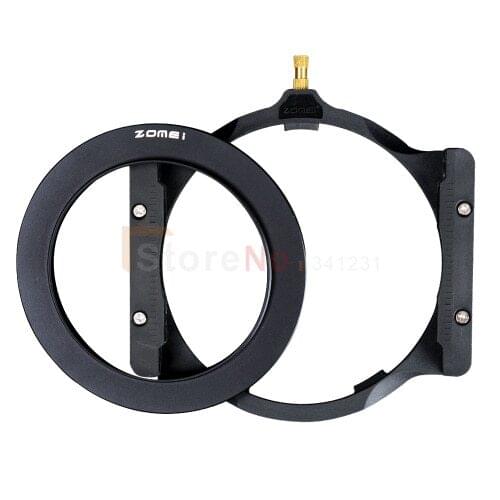 2 in1 100mm Filter Holder + 67 72 77mm Metal adapter Ring for Lee Tiffen Singh-Ray Cokin Z 4X4 LF405-SZ