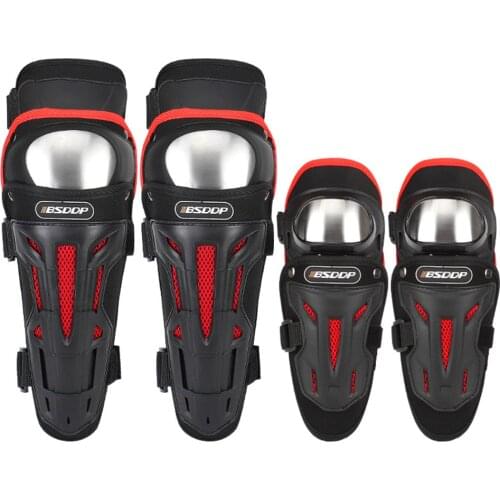 4PCS/Set Motorcycle Knee Elbow EVA Protector Knee Sliders Motosiklet Knee Protective Gear Protector Guards Kit