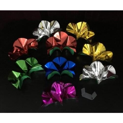 9 Spring Flowers from Fingertips Flower Appearing Magic Tricks Empty Hand Appear Flower Stage Illusion Accessories Props Comedy