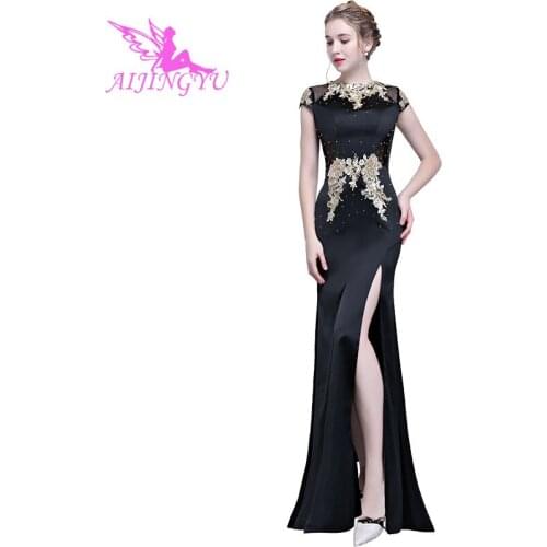 AIJINGYU Long Evening Eresses Party Gown 2021 Sexy Women Elegant Formal Special Occasion Dress Fashion Ball Gowns FS268