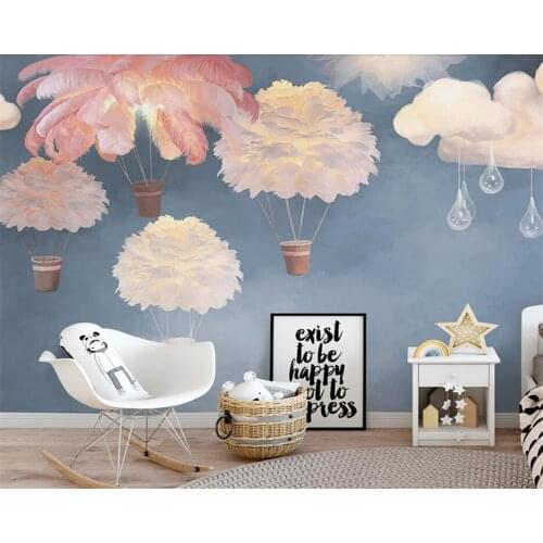 Beibehang Custom Nordic TV background wall childrens room papel de parede wallpaper boy girl mural bedroom wallpaper
