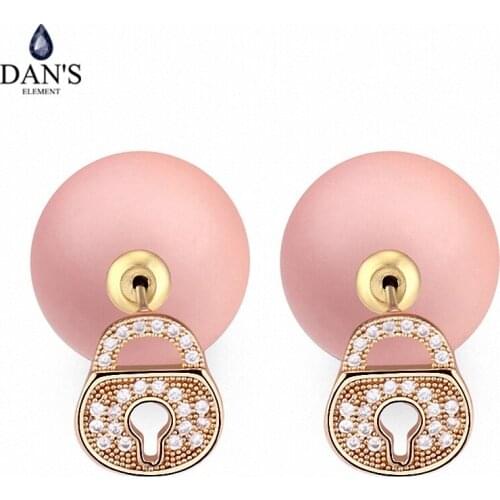 DAN'S ELEMENT Women's Gold Earrings