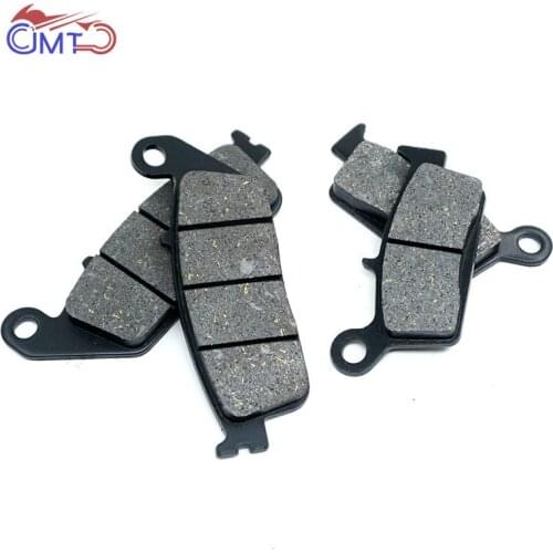 For Honda XR400 Motard 2005-2008 XR400SM 2005 Dirt Bike Front Rear Brake Disc Pads Set Kit XR400 SM