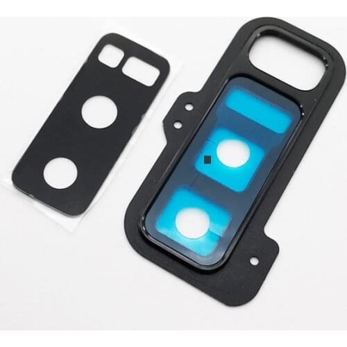 For Samsung Galaxy Note 8 N950 N950F Mobile Phone Housing Back Camera Glass Lens Cover With Frame Holder With Adhesive