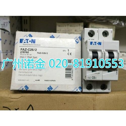 EATON FAZ-C25/2 100% new and original