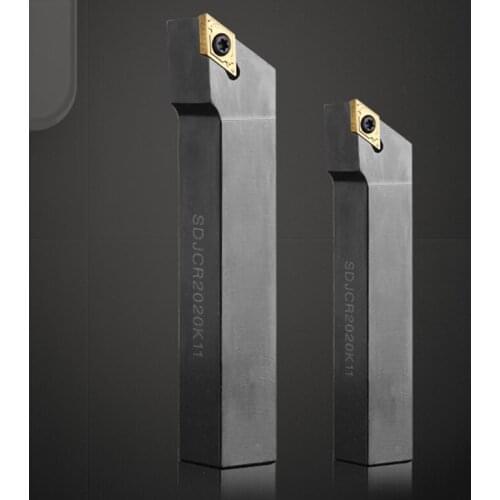 GULING CNC turning tool shank outer circle 93degrees SDJCR 1212H11 1616H07 2020K07 2525M11 profiling knife shank step lathe