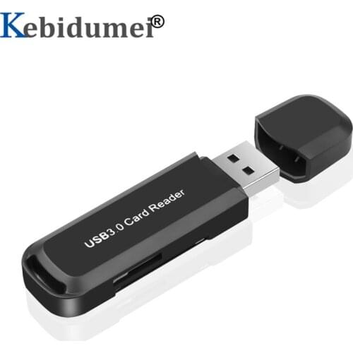 Kebidumei Smart SD / Micro SD Card Reader High Quality USB 3.0 Card Writer Adapter For Computer Laptop