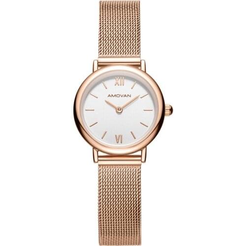Classical Stainless Steel Wrist Watch for Girls And Ladies