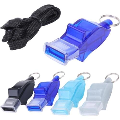 Classic Sports Soccer Basketball Referee Plastic Whistles Outdoor Survival Tools Professional Soccer Basketball Referee Whistles