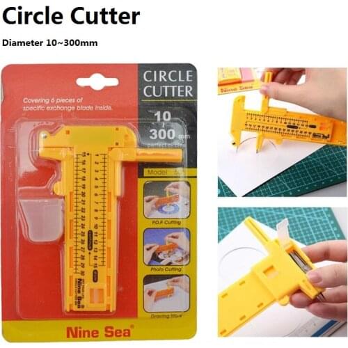 Compasses Knife Circular Knife Round Circle Cutter Cut round knife Diameter 30cm No.508