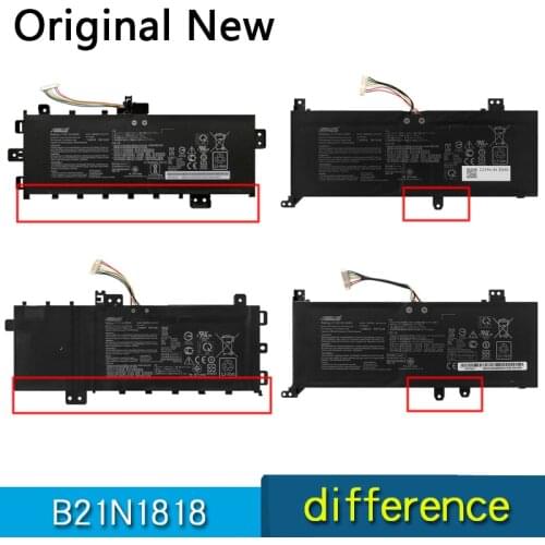Original B21N1818 C21N1818 Laptop Battery For ASUS VivoBook 14 X412 X409 F409 A409UA A509MA/UA/BA 15 M509DA X509 X512 X545 F509