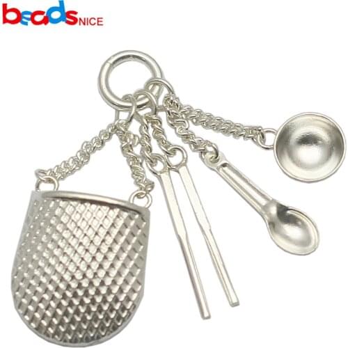 Beadsnice Cooking Spoon Charm Pendant DIY For Bracelet Necklace Jewelry Making ID37498