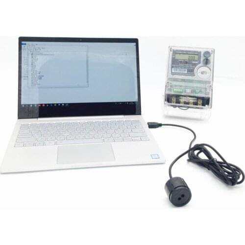 Designed For Reading And Programming Electrical Power Meters Support IEC62056-21 Desktop Laptop Computer USB Port Optical Probes