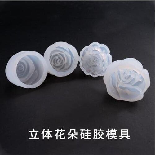 Transparent Silicone Mould Dried Flower Resin Decorative Craft DIY 3D flowers Mold epoxy resin molds for jewelry