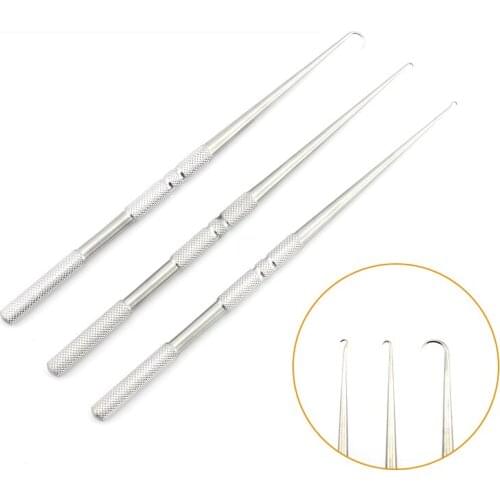Thread carving crochet needle thread remover loosening needle repair device embedding error correction needle shaping thread car