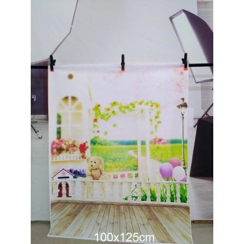 Vinyl Cute Backdrops Flower Garden Photography Backgrounds Newborn Baby Shower Photo Wallpapers